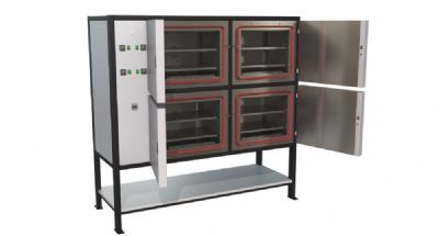 MULTI-CHAMBER LOW TEMPERATURE ELECTRIC OVEN - SNOL 4×80/200 LSN18